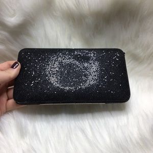 ⭐️ 4/$25 Vintage Sparkly Black Wallet